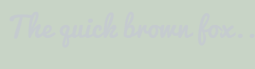 Image with Font Color C5CBCF and Background Color C8D4C6